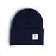 Outsider Navy Blue Rib Knit Beanie Adult Unisex for Men and Women